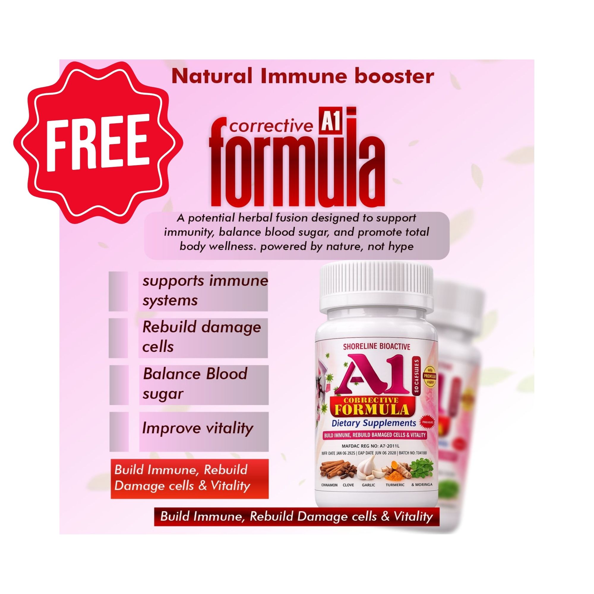 A1 Corrective Formula